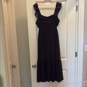 Black cut-out Dress